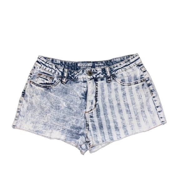 Mossimo Supply Co High Rise Shorts Size 7 - Picture 1 of 5